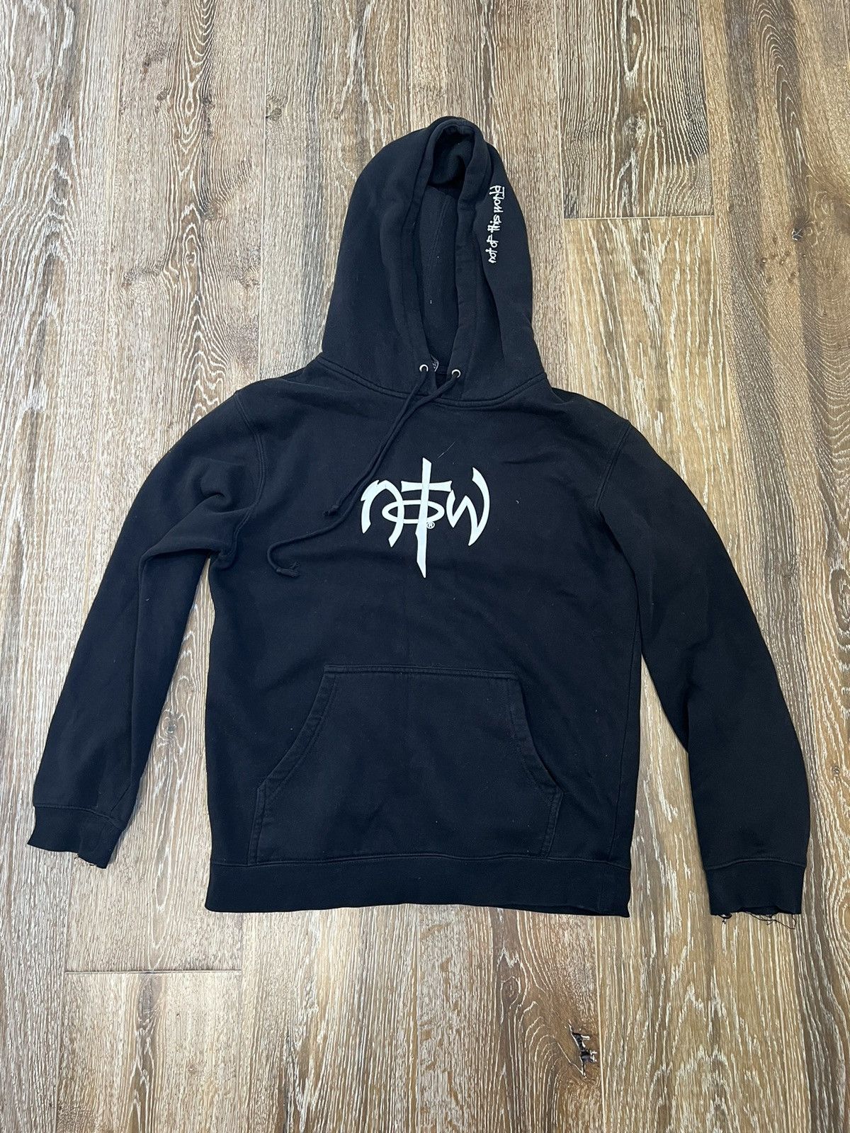 Vintage Not of this world christian jesus hoodie Size US S / EU 44-46 / 1 - 1 Thumbnail