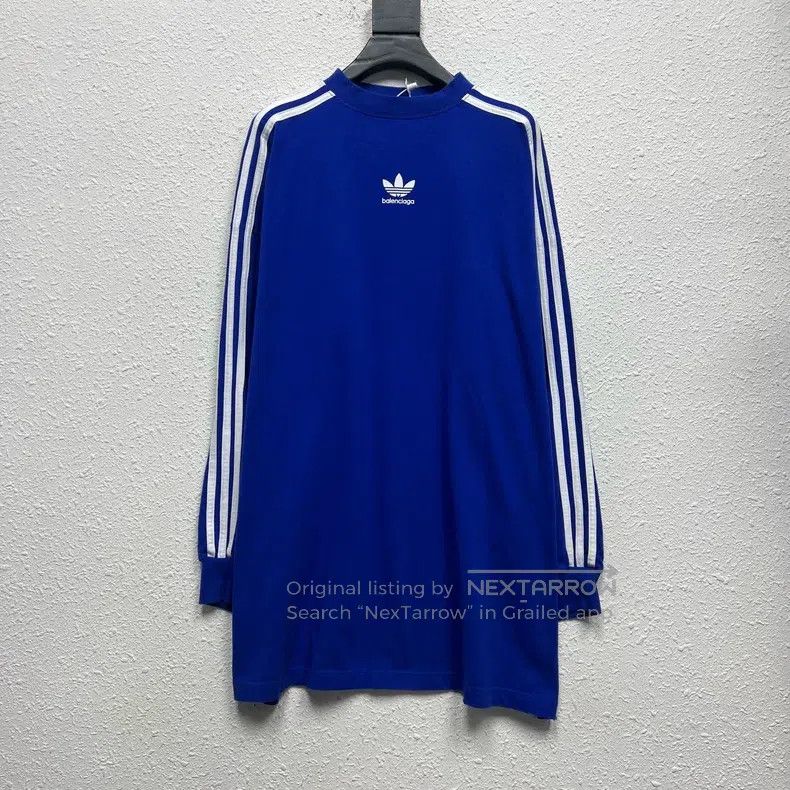 Balenciaga Balenciaga adidas collaboration sweater Size US S / EU 44-46 / 1 - 1 Thumbnail