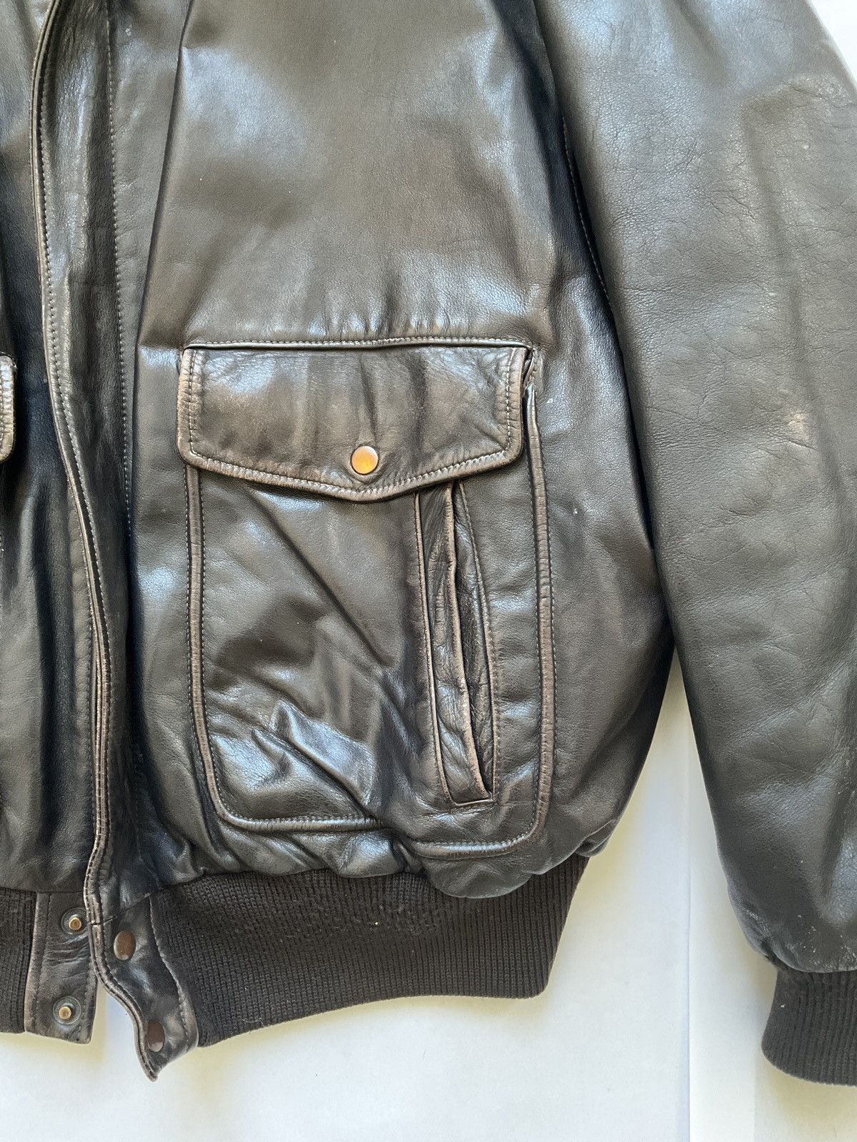 Vintage Vintage aviator jacket Size US XXL / EU 58 / 5 - 4 Thumbnail
