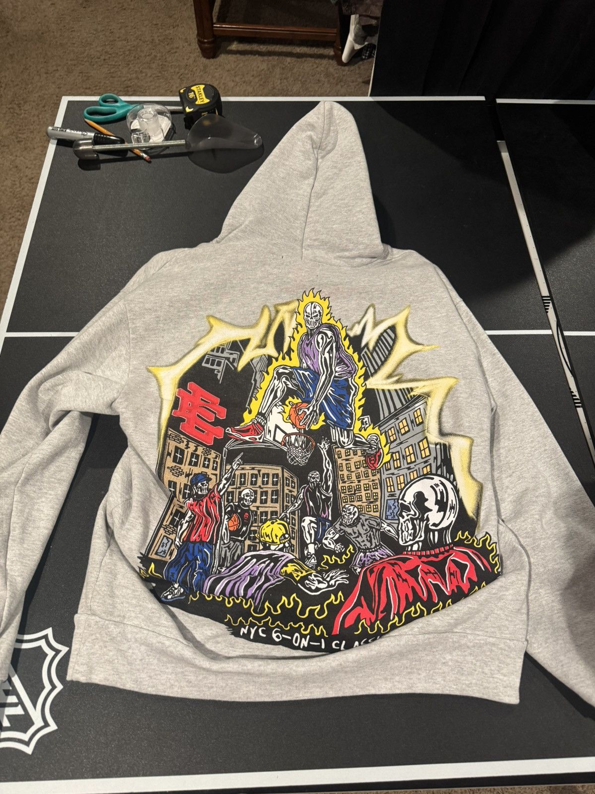 Eric Emanuel × Warren Lotas Eric Emanuel x Warren Lotas Grey Hoodie Medium Size US M / EU 48-50 / 2 - 3 Thumbnail