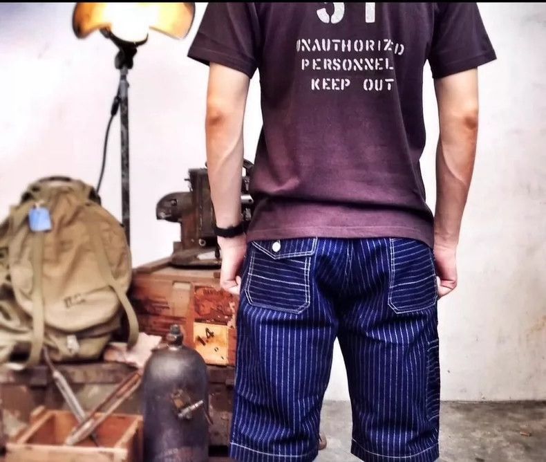 Freewheelers Vintage Dyed Casual Shorts Size 32-2506 Size US 32 / EU 48 - 1 Thumbnail