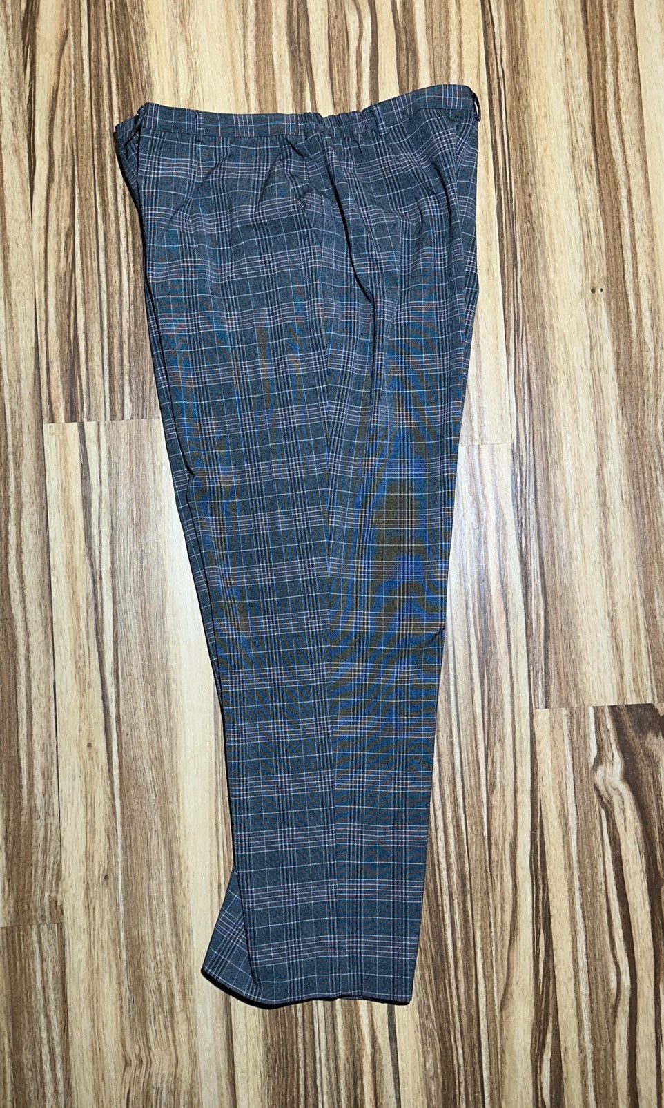 Other Sag Harbor Men's Plaid Pants - Black/Gray and Red Size US 32 / EU 48 - 7 Thumbnail