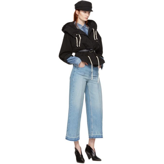 Isabel Marant Etoile Isabel Marant Etoile avant garde hooded denim jacket Size XS / US 0-2 / IT 36-38 - 4 Thumbnail