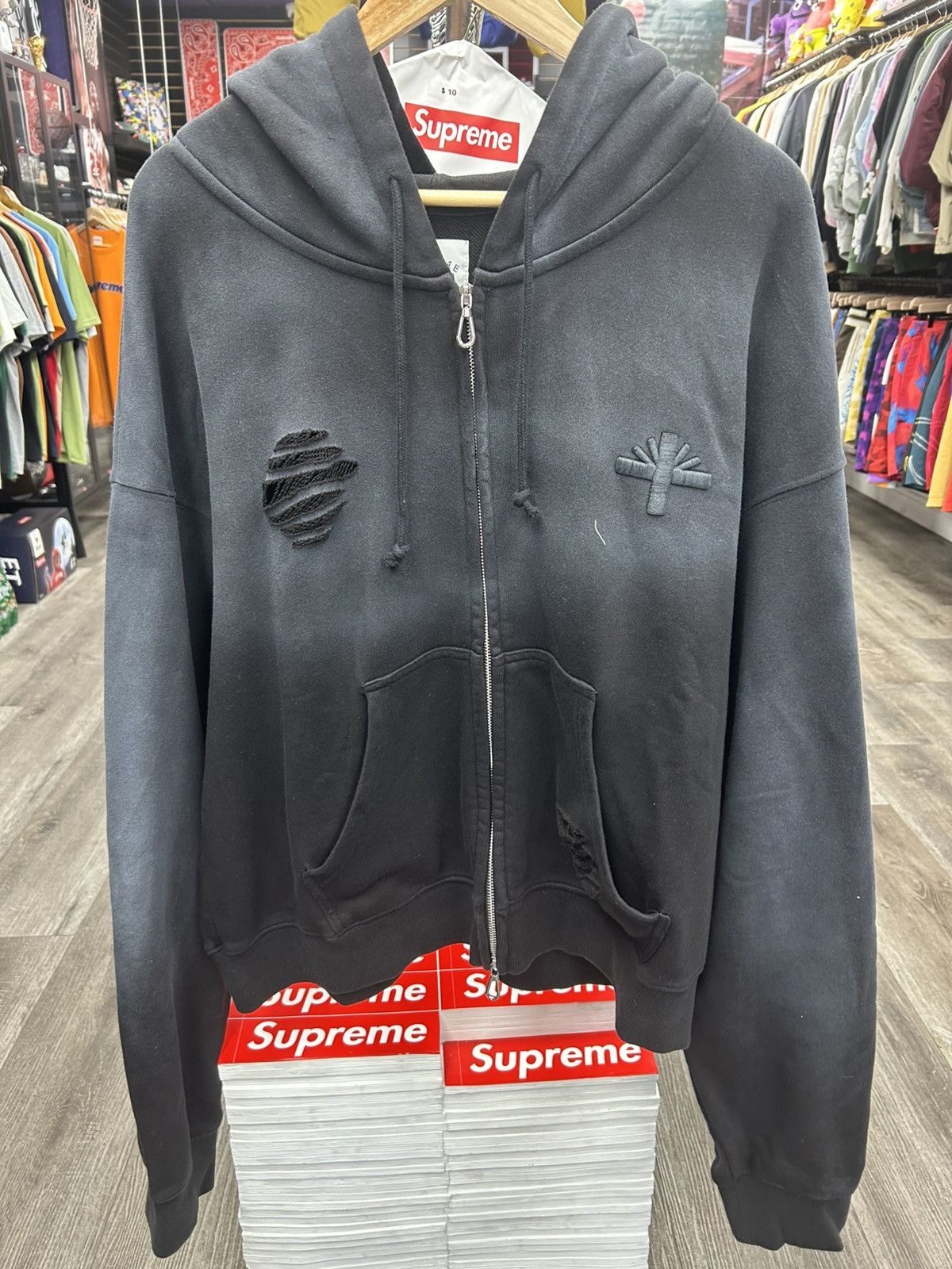 Vertabrae Vertabrae Matte Zip-Up Hoodie Size US XL / EU 56 / 4 - 1 Thumbnail