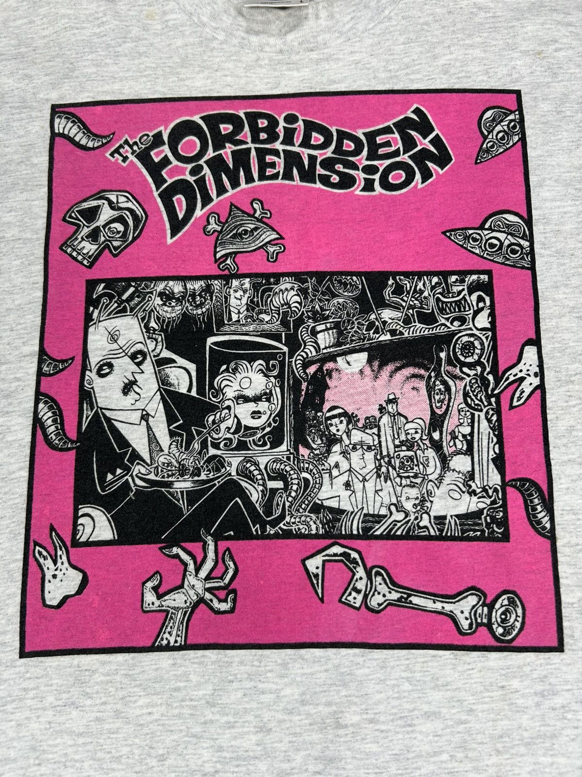 Band Tees Vintage Band Horror The Forbidden Dimension Size US L / EU 52-54 / 3 - 2 Thumbnail