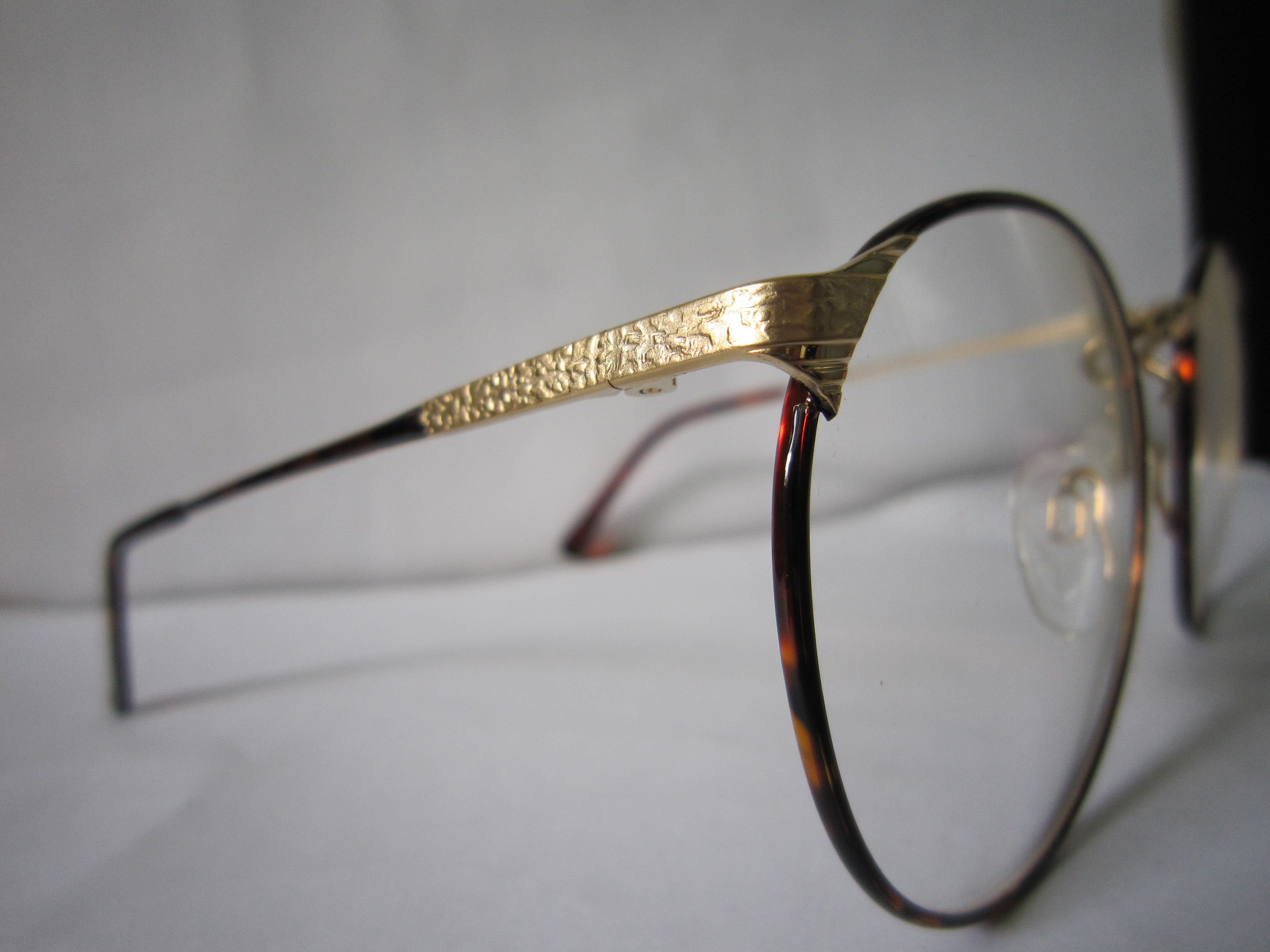 Vintage Vintage 80s TURA Mod 247 Tortoise Round Eyeglasses Size ONE SIZE - 2 Thumbnail