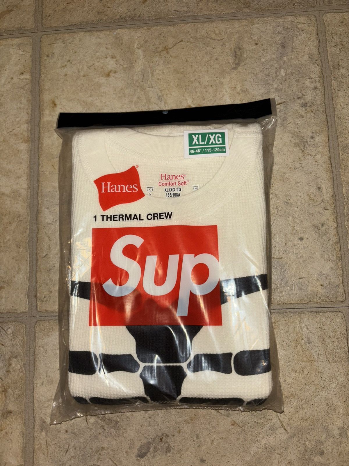 Supreme Supreme Bones Thermal White Size US XL / EU 56 / 4 - 1 Thumbnail