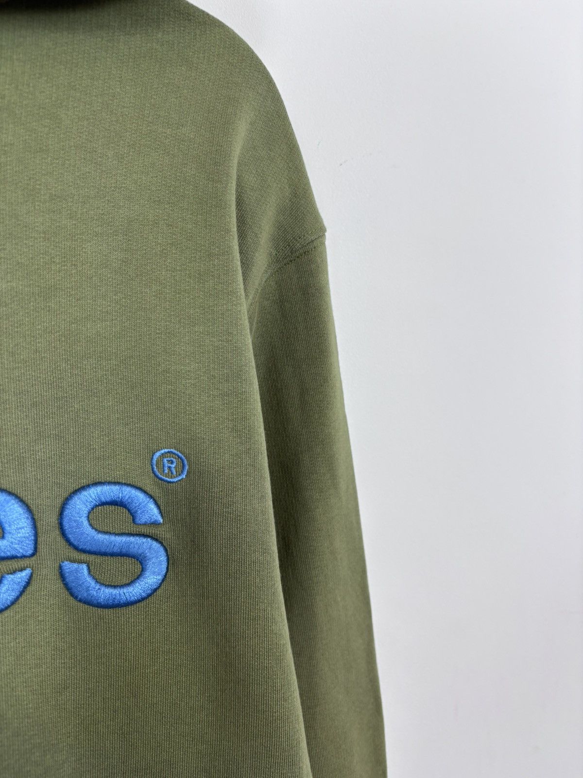 Etudes Etudes Studio Klein Big Embroidered Logo Olive Green Hoodie Size US M / EU 48-50 / 2 - 9 Thumbnail
