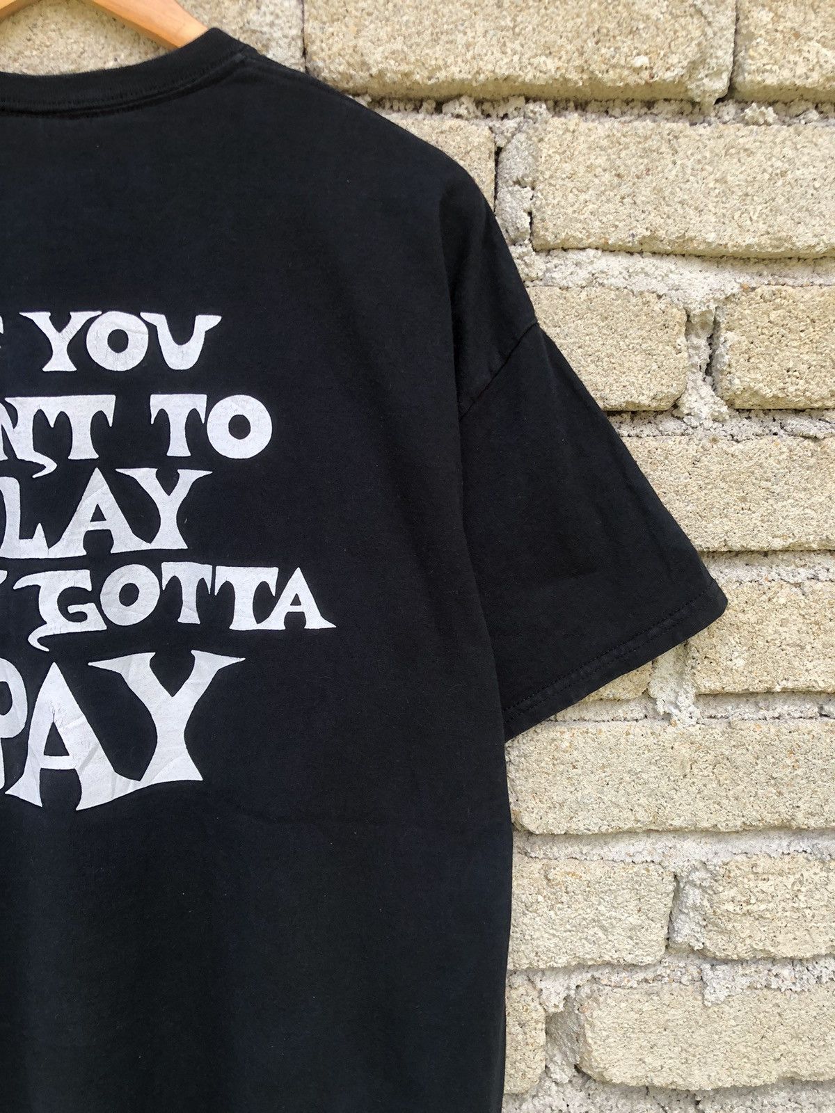 Vintage Vintage Y2K WWE Evolution Gentlemen Club Pay To Play Tshirt Size US XL / EU 56 / 4 - 15 Thumbnail