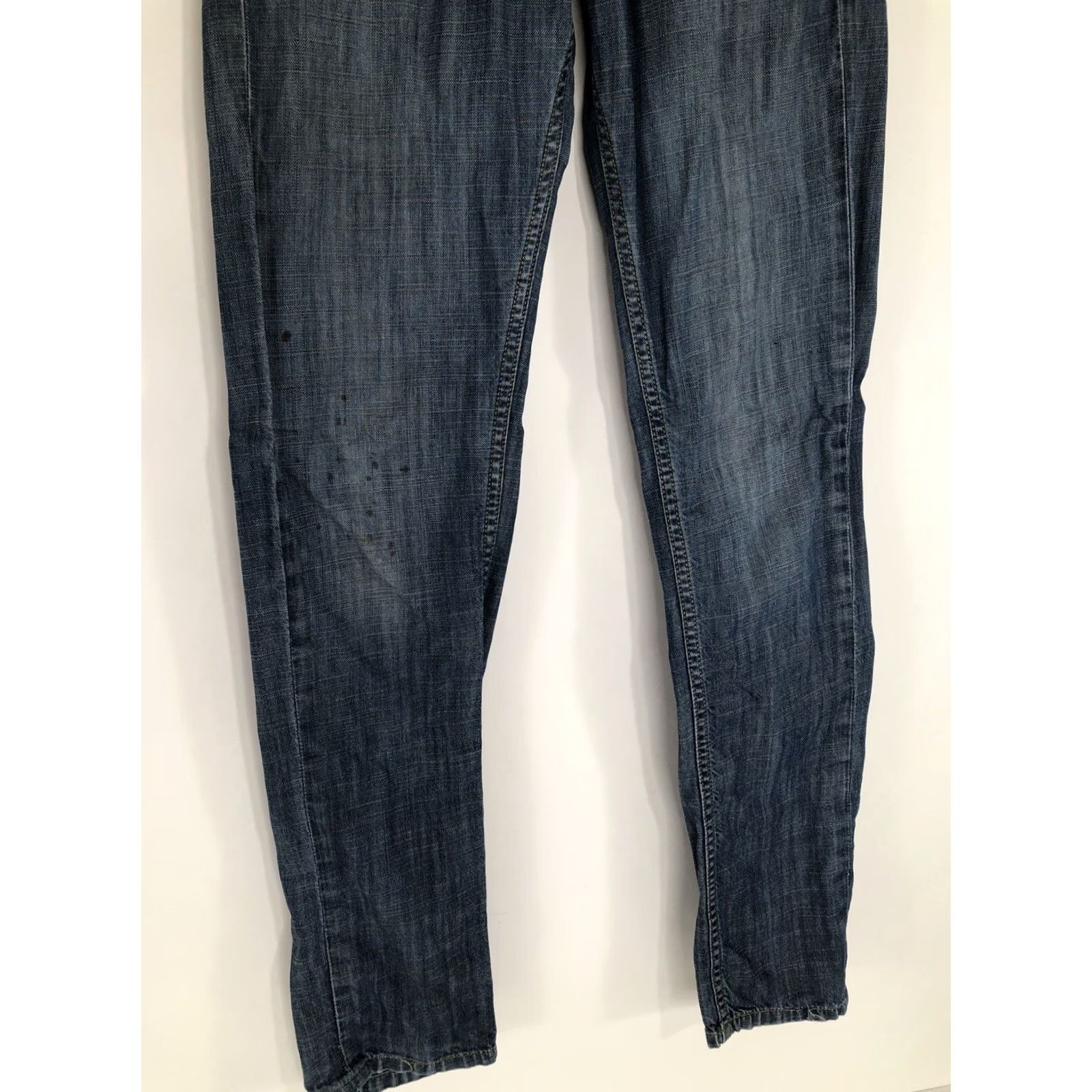 Levi's FERRARI SCUDERIA Levi's 511 Jeans Skinny Distressed 29x33 Mens Blue Jeans Size US 29 - 4 Thumbnail