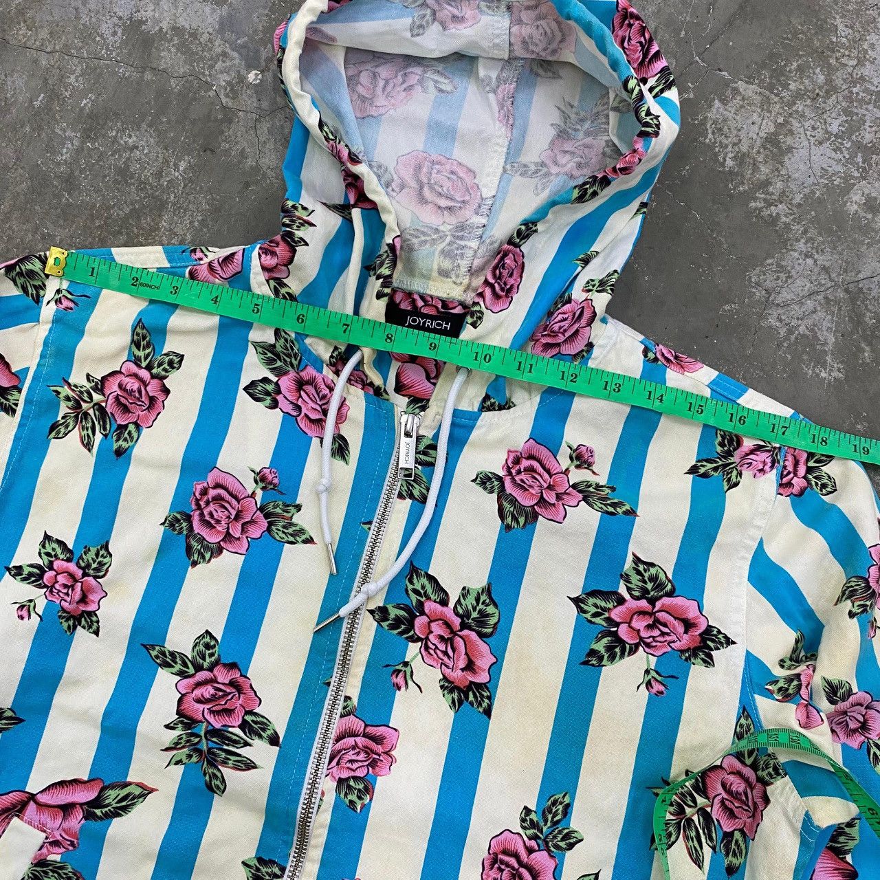 Joyrich Joyrich LA Tokyo Stripe Floral Hoodie Jacket Size US L / EU 52-54 / 3 - 15 Thumbnail