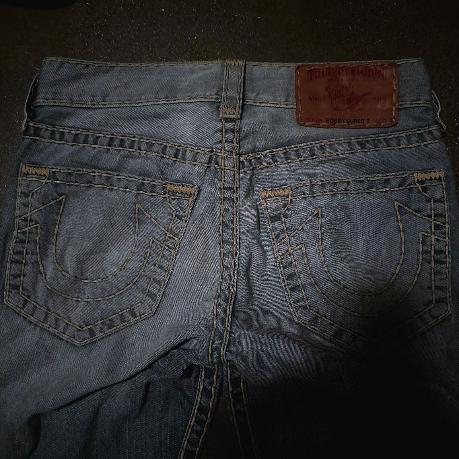 True Religion true religion bobby super t thick stitching jeans Size US 29 - 4 Thumbnail
