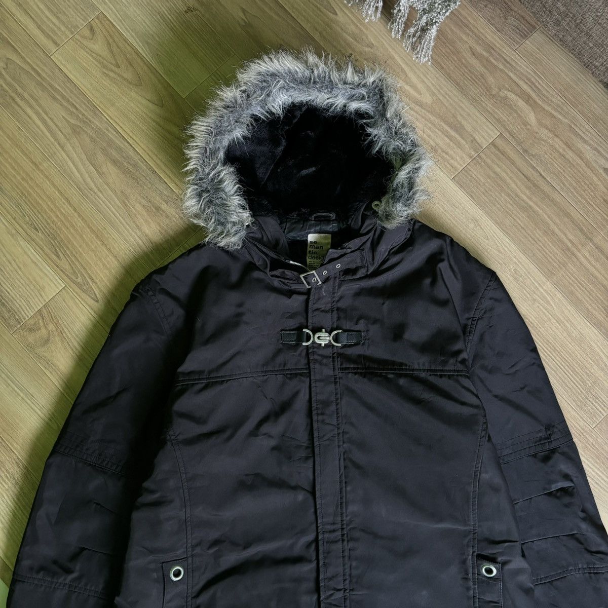 If Six Was Nine × Tornado Mart × semanticdesign Semantic design Ifsixwasnin LGB Style fur jacket gothic punk Size US L / EU 52-54 / 3 - 2 Thumbnail