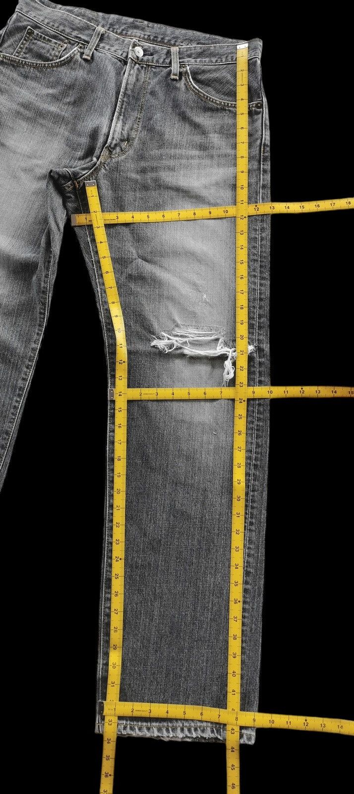 Edwin Edwin Rugged Distressed Denim Jeans (Size 33x43.5) Size US 33 - 13 Thumbnail