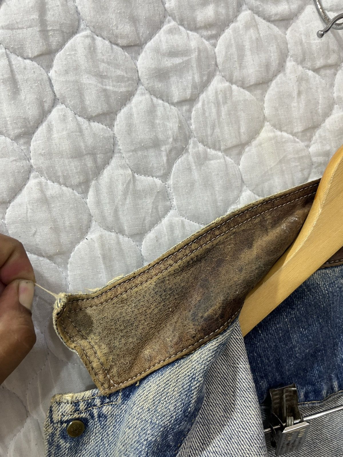 Lee (Zzzz)🔥🔥RARE VINTAGE 70’S LEE DENIM JACKET Size US M / EU 48-50 / 2 - 9 Thumbnail