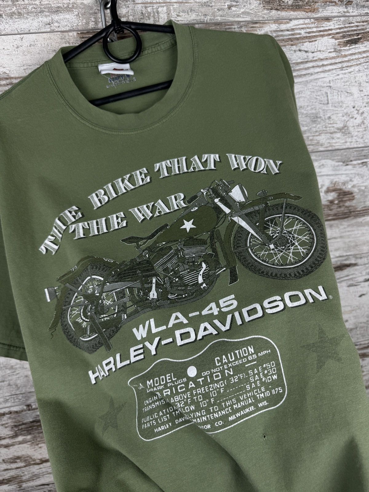 Harley Davidson × Vintage Mens Vintage Harley Davidson T-shirt big logo tee 1998 rare Size US L / EU 52-54 / 3 - 5 Thumbnail