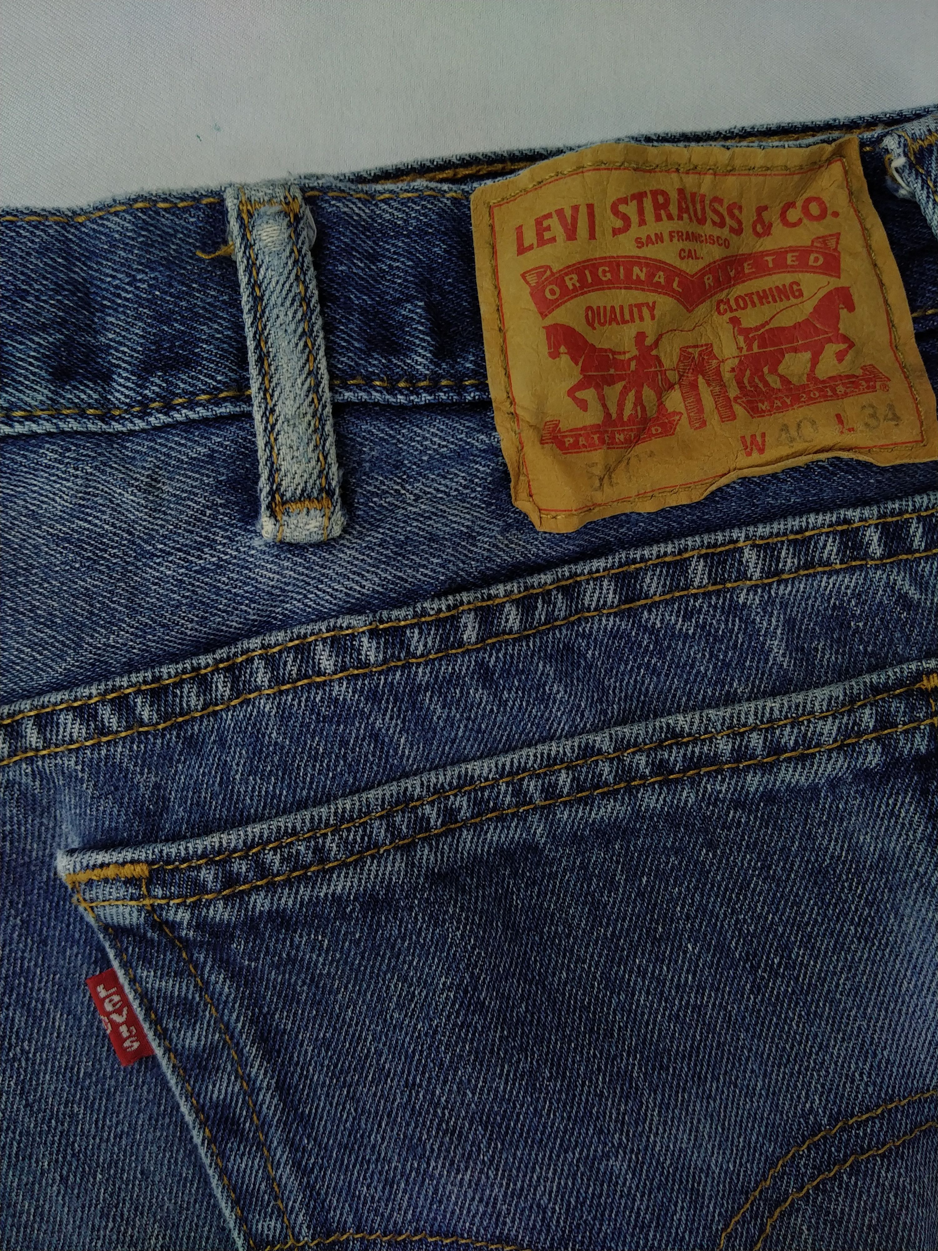 Japanese Brand Faded Blue Vintage Levi's 517 Jeans 39x33 Denim -JN1036 Size US 39 - 9 Thumbnail