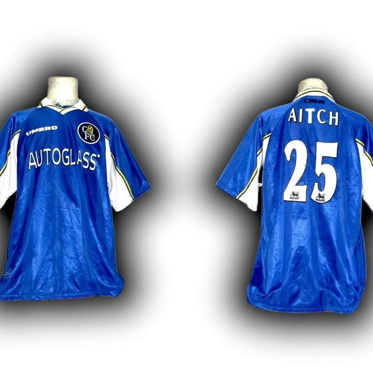 Umbro Chelsea II England 1997 1998 1999 Home Shirt Jersey Size US XL / EU 56 / 4 - 1 Thumbnail