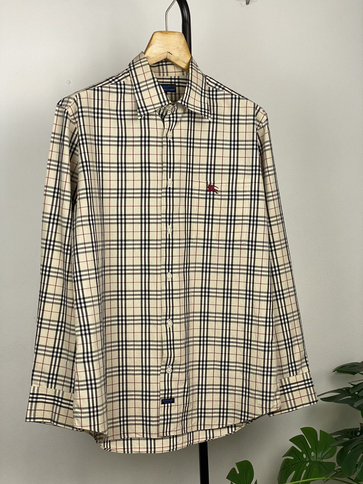 Vintage Burberry Nova check shirt long