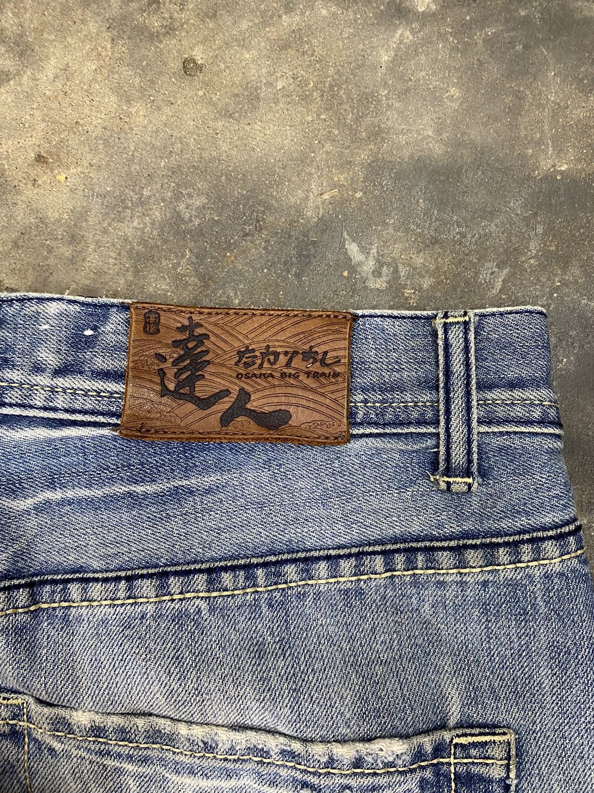 Japanese Brand × Vintage Osaka bigtrain blue jeans wash japanese brand Size US 32 / EU 48 - 13 Thumbnail