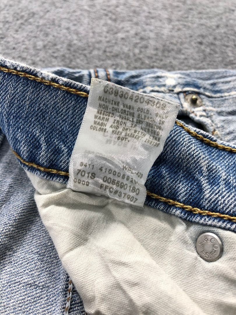 Levi's Vintage Light Wash Levis 559 Jeans-JM780 Size US 33 - 8 Thumbnail