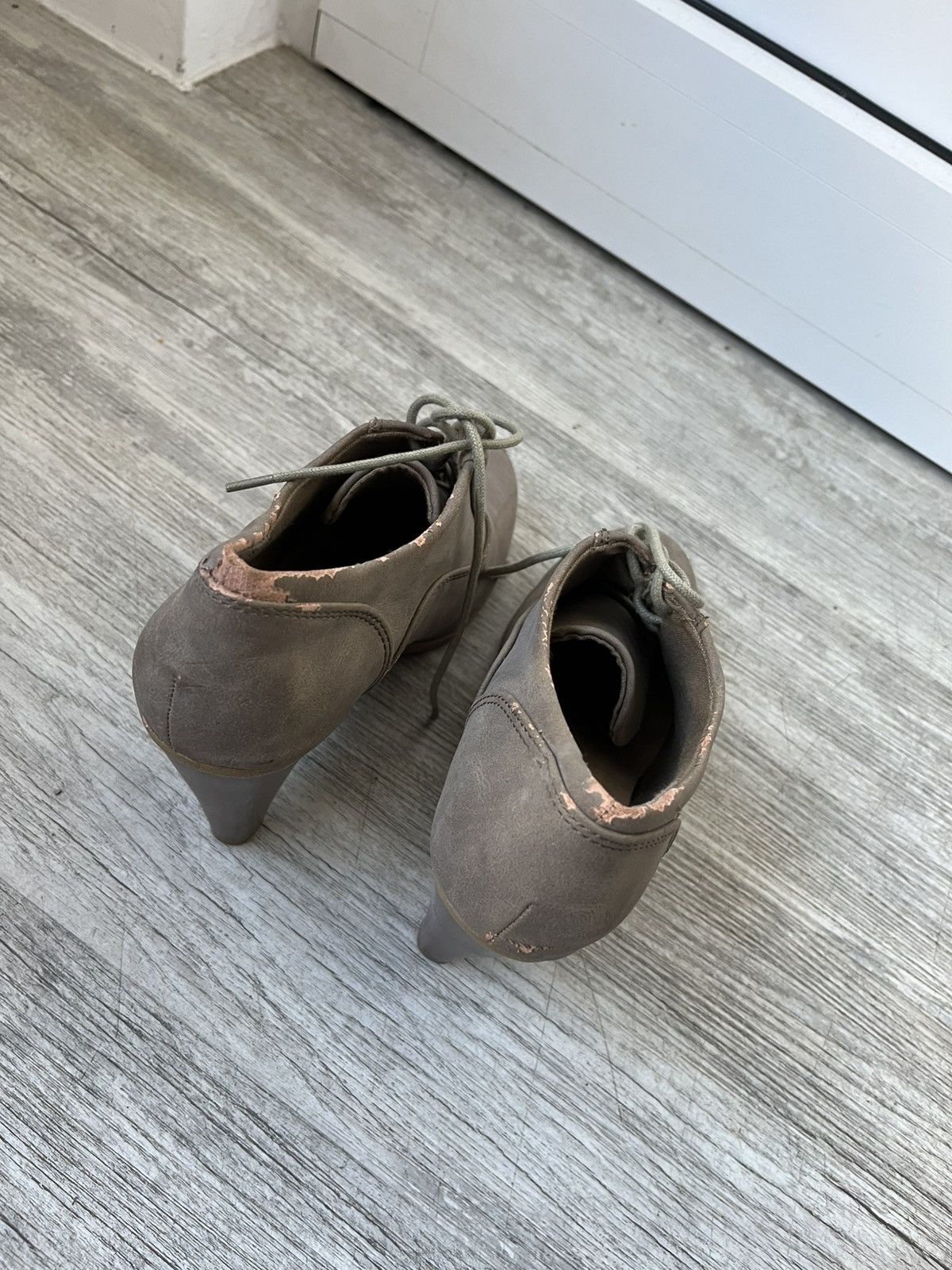 Other JUMEX® highheels tie up beige Size US 9.5 / IT 39.5 - 3 Thumbnail