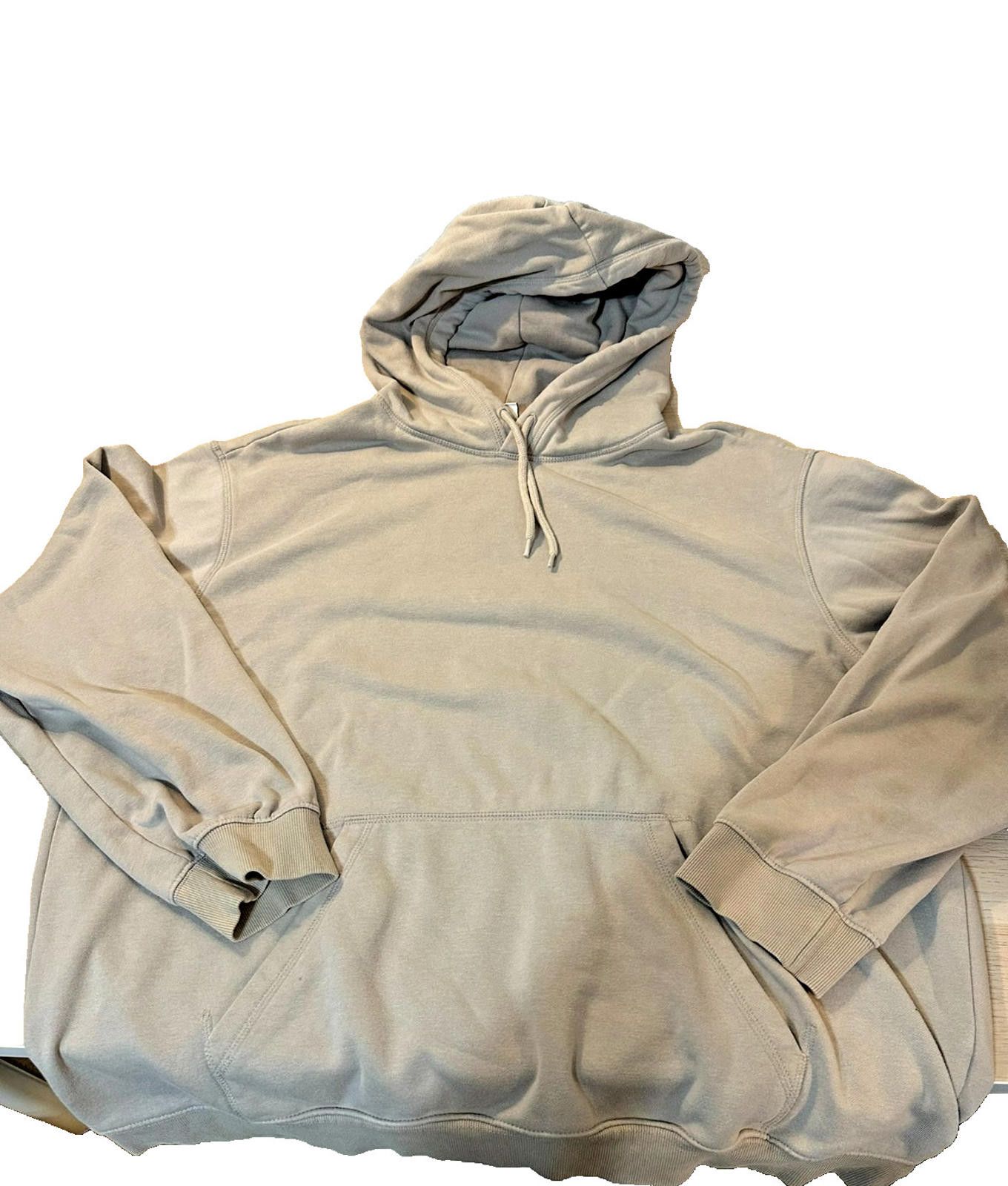 H&M H&M Men's Small No.3 Essentials Pullover Hoodie beige Size US XL / EU 56 / 4 - 1 Thumbnail
