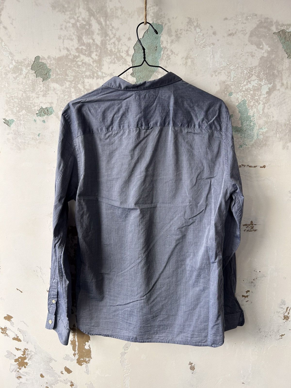 Allsaints × Vintage ALL SAINTS Shirt Long Sleeve Cotton Size US M / EU 48-50 / 2 - 6 Thumbnail