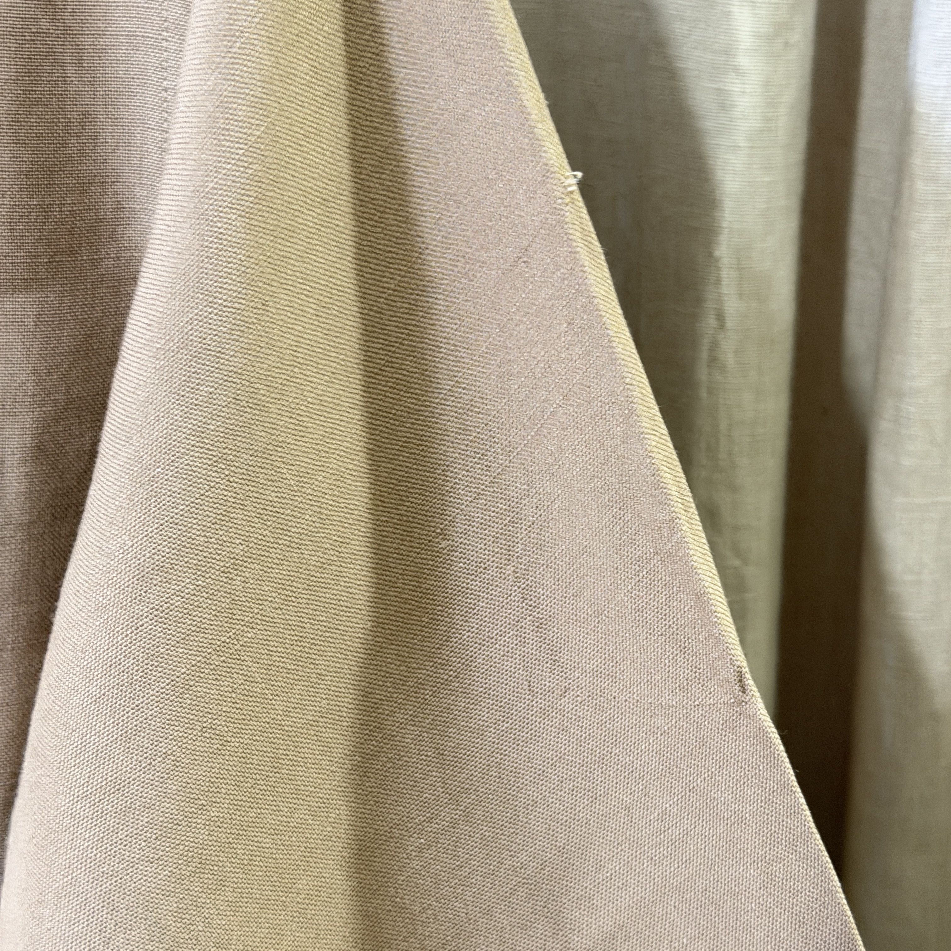 Vintage 1950s Tan Military Mohair Blend Field Shirt Size US M / EU 48-50 / 2 - 13 Thumbnail