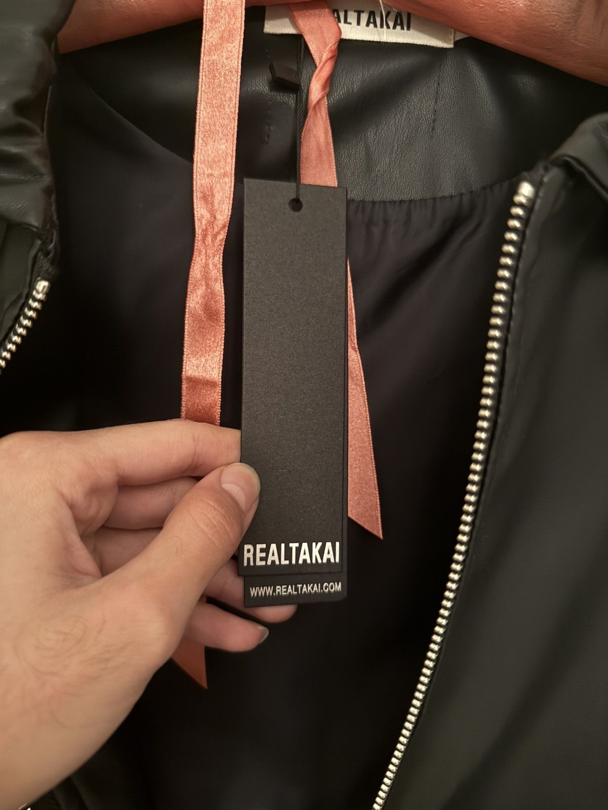 Other Black Leather Jacket Size US L / EU 52-54 / 3 - 3 Thumbnail