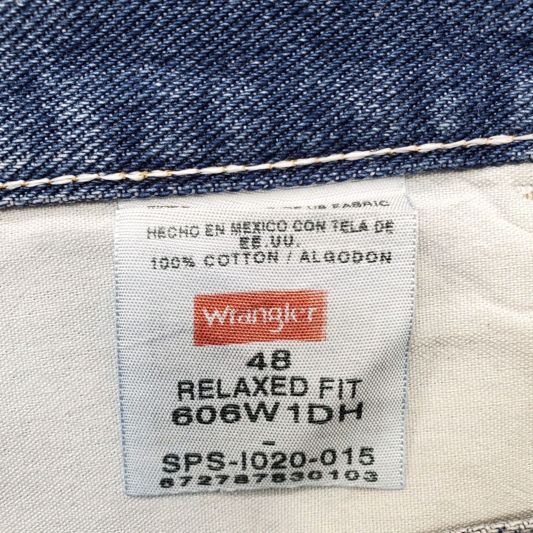 Wrangler Wrangler Mens Blue Carpenter Shorts 48 Bermuda 5-Pocket Flat Front Relaxed Fit High Rise Denim 100% Cotton Summer Outdoor Casual Travel Mens Size US 32 / EU 48 - 6 Thumbnail
