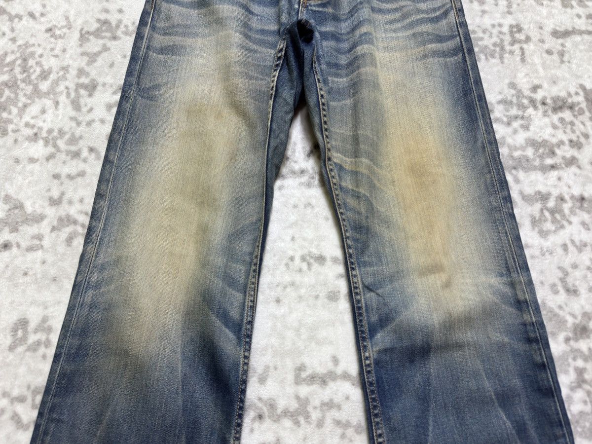 Vintage Vintage Archive Back Number Heavy Whisker Mud Wash Denim Size US 32 / EU 48 - 7 Thumbnail