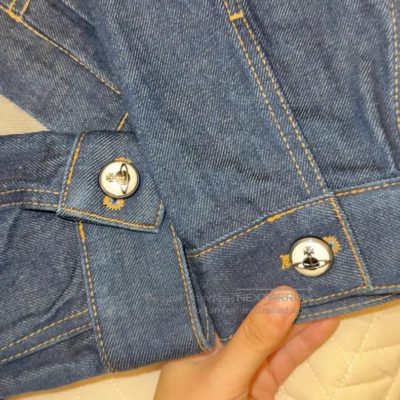 Vivienne Westwood Vivienne Westwood Pearl Button Denim Jacket Size M / US 6-8 / IT 42-44 - 5 Thumbnail