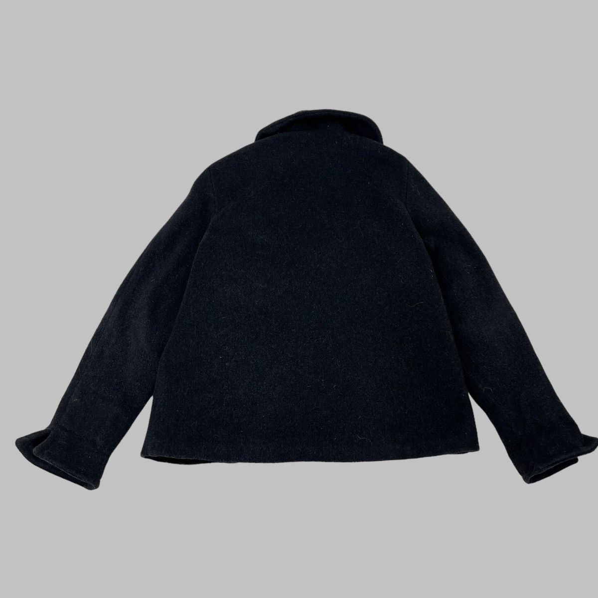Vintage Vintage 1940s shawl collar wool sherpa jacket Size US M / EU 48-50 / 2 - 4 Thumbnail