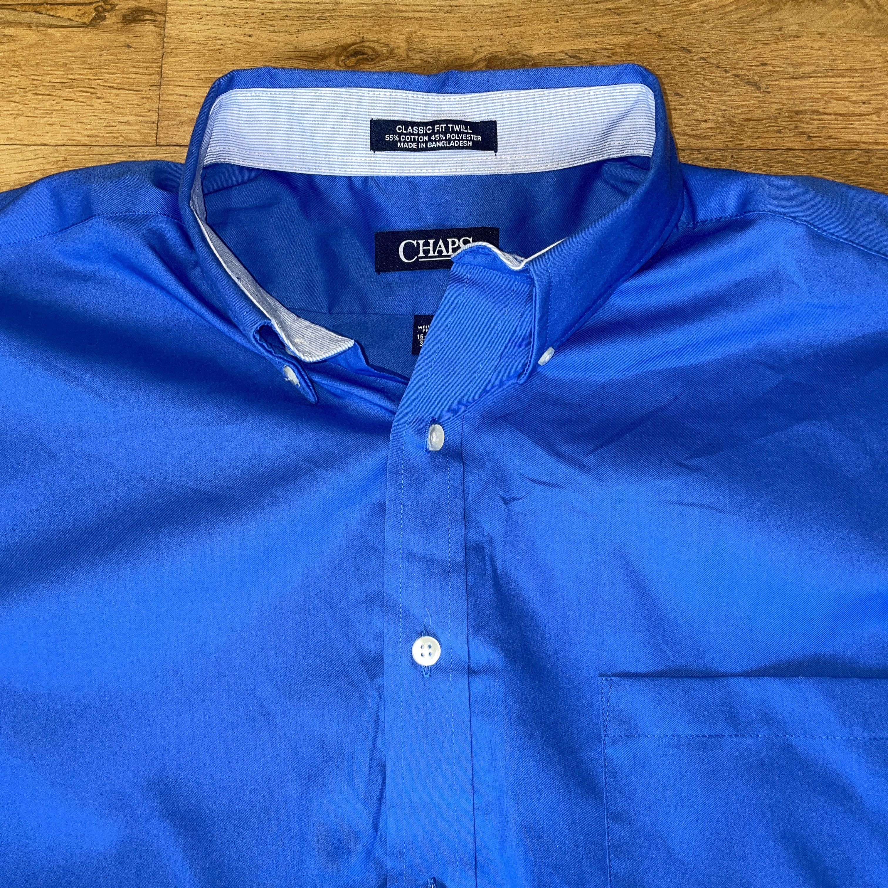 Chaps Chaps Men's Elegant Shirt Cotton Classic Size Xxl Size US XXL / EU 58 / 5 - 3 Thumbnail