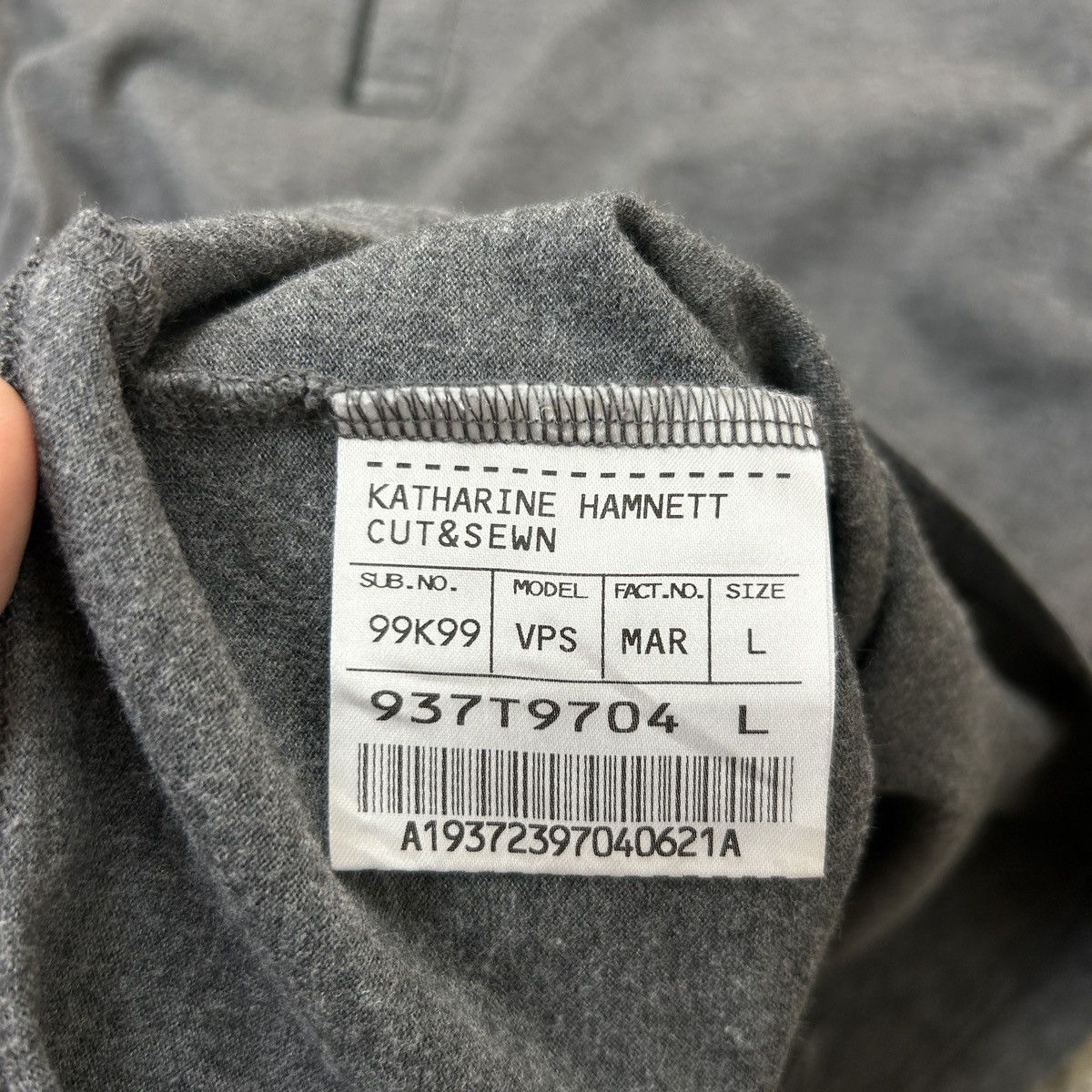 Katharine Hamnett London Katherine Hamnett London - Cut & Sewn Polo Size US S / EU 44-46 / 1 - 6 Thumbnail