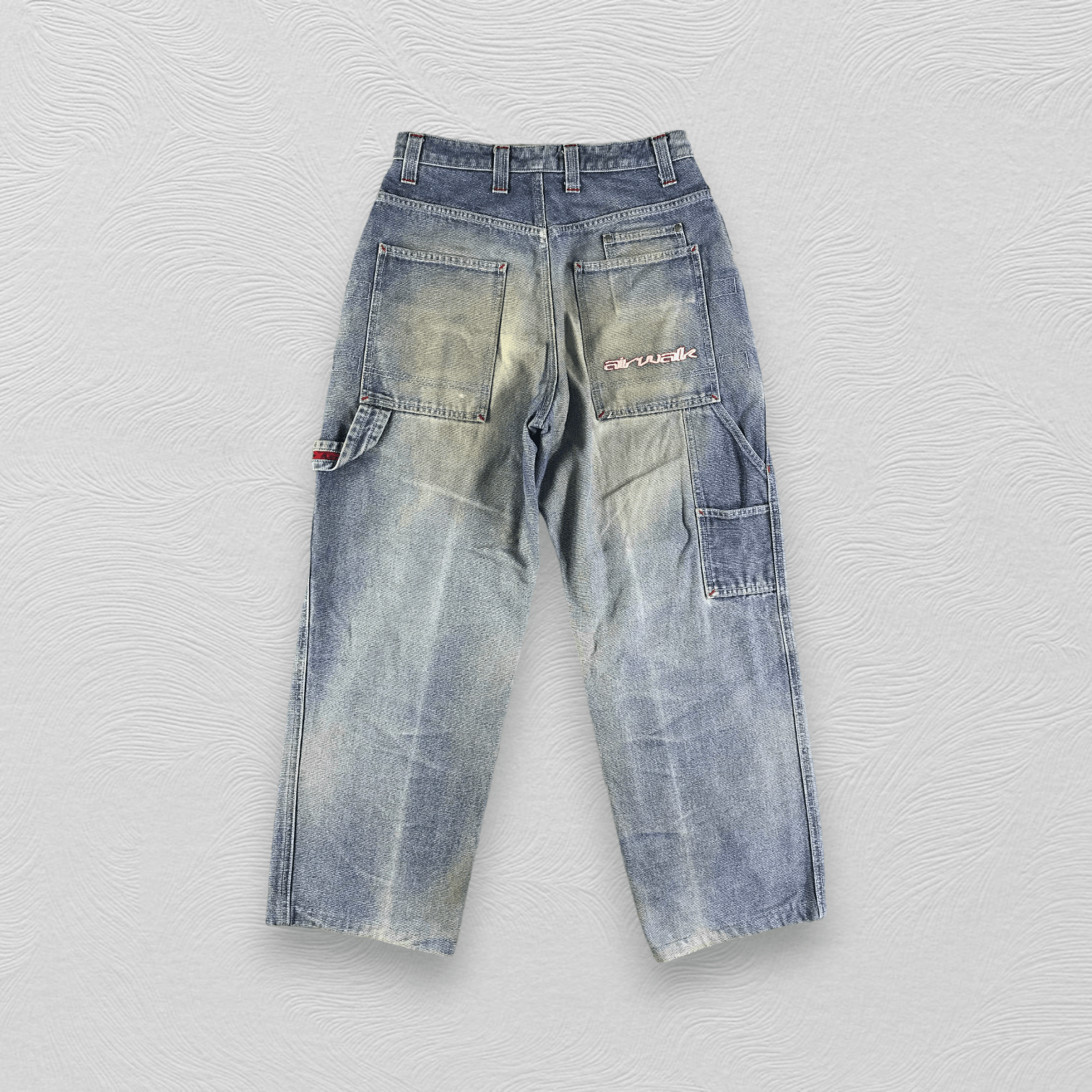 Airwalk Vintage Airwalk Carpenter Denim Baggy Jeans KJ2379 Size US 30 / EU 46 - 2 Thumbnail