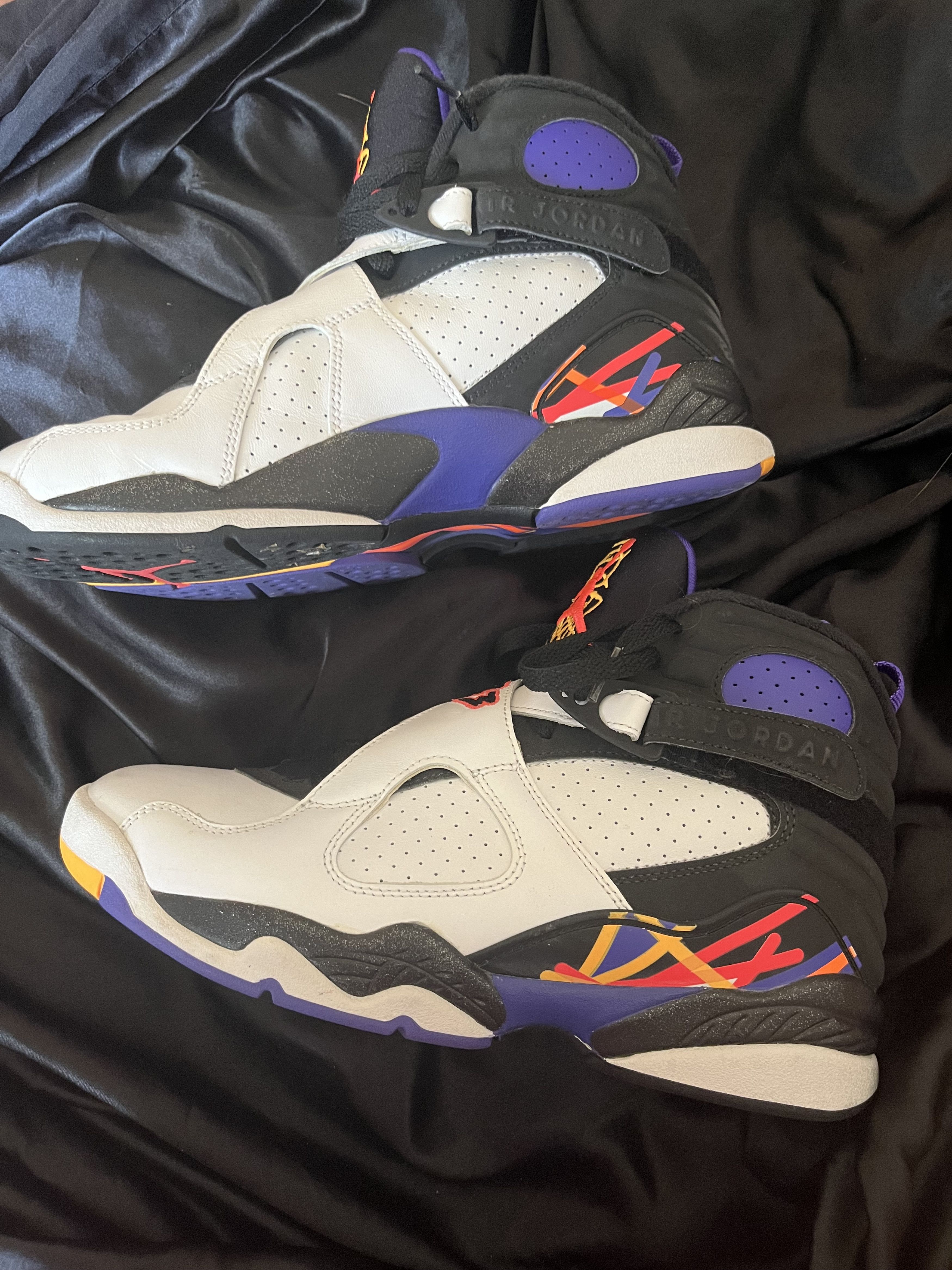 Jordan Brand Air Jordan 8 'Three-Peat' Size US 8 / EU 41 - 6 Thumbnail