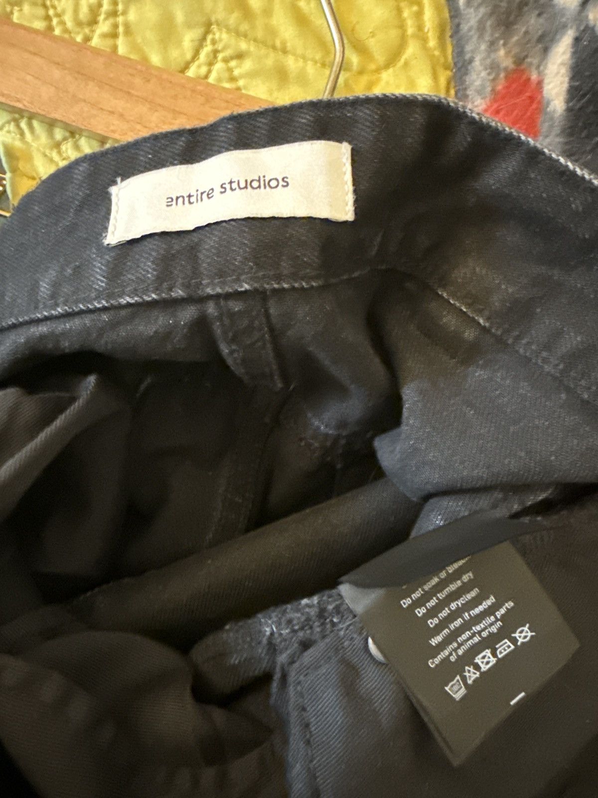 Entire Studios Entire Studios Black Gem Jeans Size 29" - 6 Thumbnail