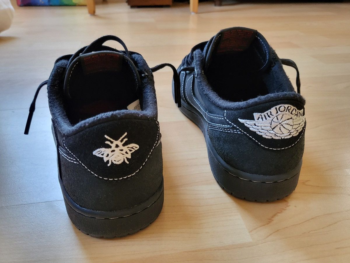 Jordan Brand × Travis Scott Jordan 1 Low Travis Scott Black Phantom Size US 9 / EU 42 - 9 Thumbnail