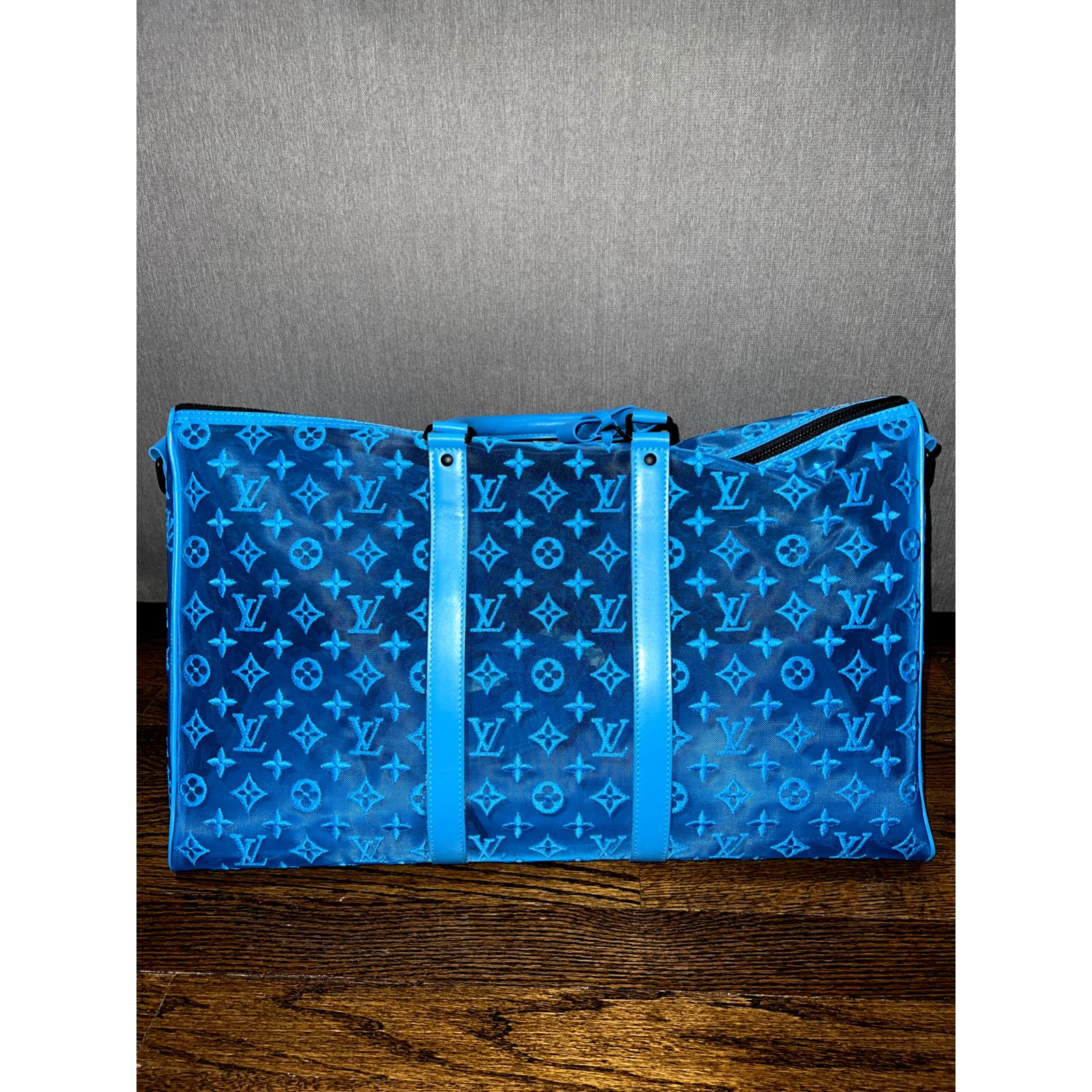 Louis Vuitton Louis Vuitton Keepall Bandouliere Triangle Mesh Travel Bag Size ONE SIZE - 6 Thumbnail