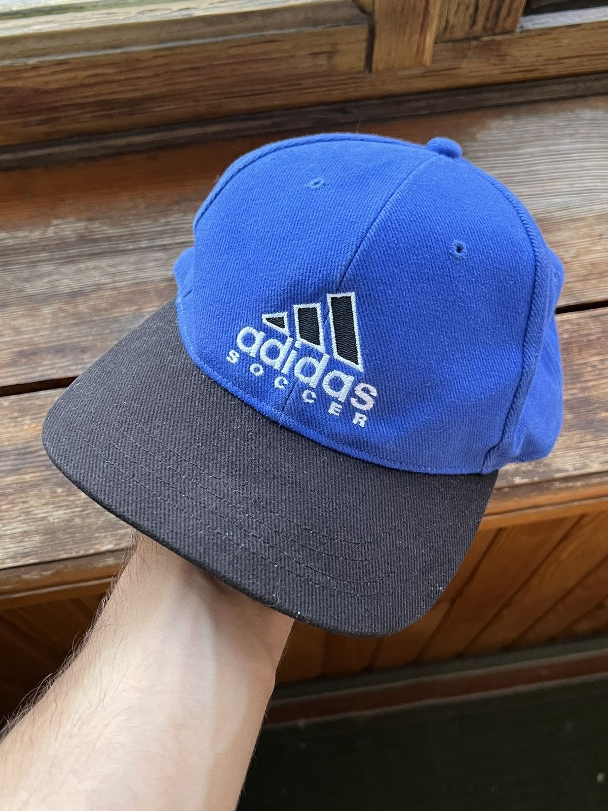Adidas Vintage Hat Adidas Soccer Y2K Football Cap Size ONE SIZE - 2 Thumbnail
