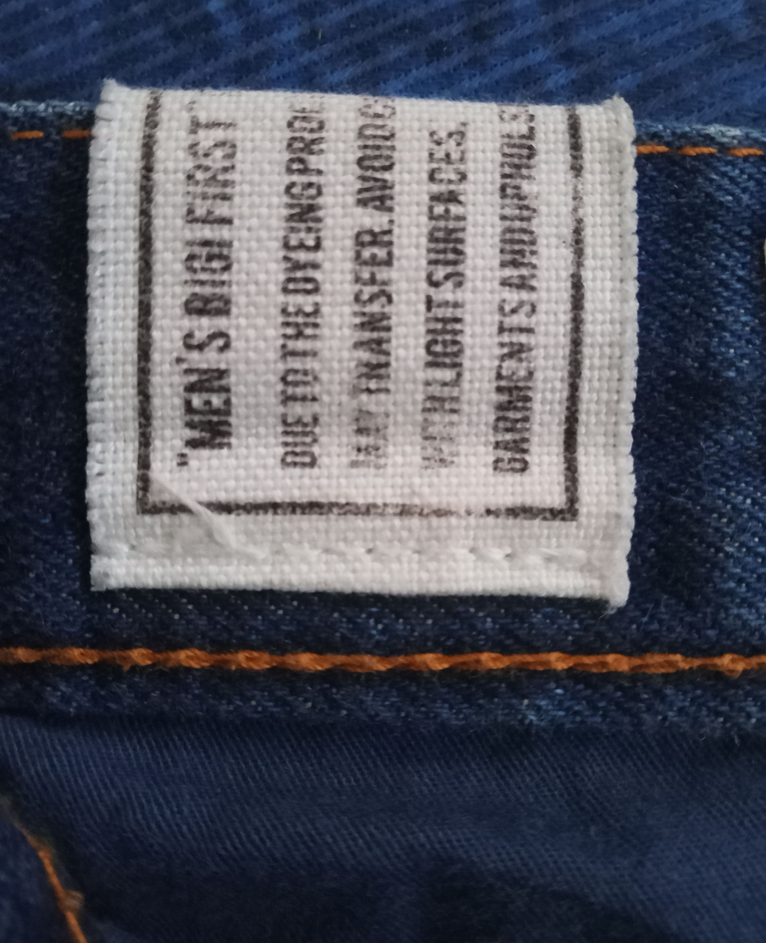 Japanese Brand Men's Bigi Redline Selvedge Jeans Size US 33 - 4 Thumbnail