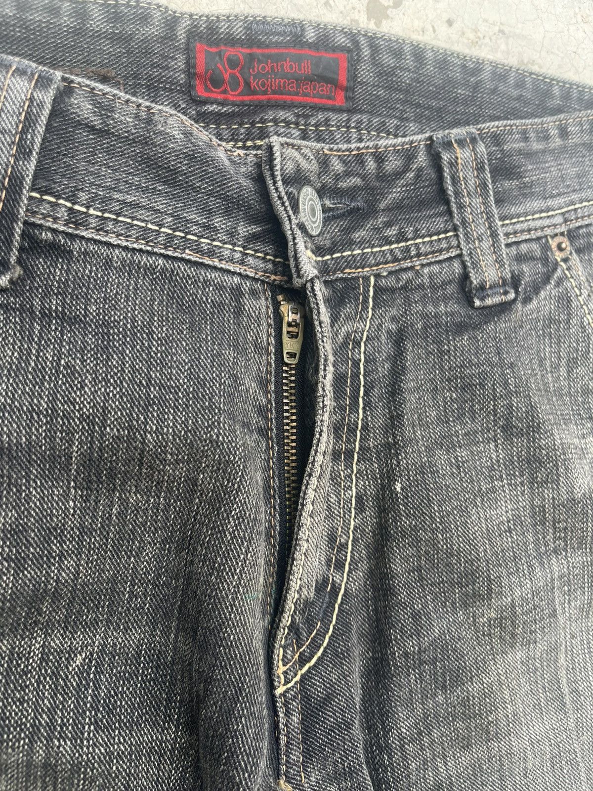 Johnbull Johnbull Kojima Japan Faded Black denim Size US 30 / EU 46 - 8 Thumbnail