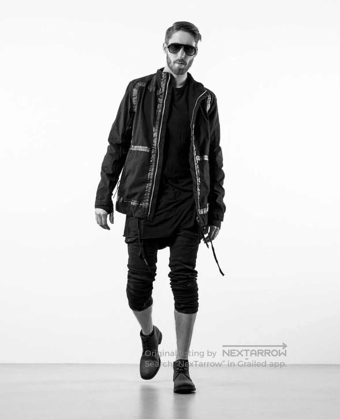 Boris Bidjan Saberi Boris Bidjan Saberi Black Reversible Jacket S. Size US S / EU 44-46 / 1 - 6 Thumbnail