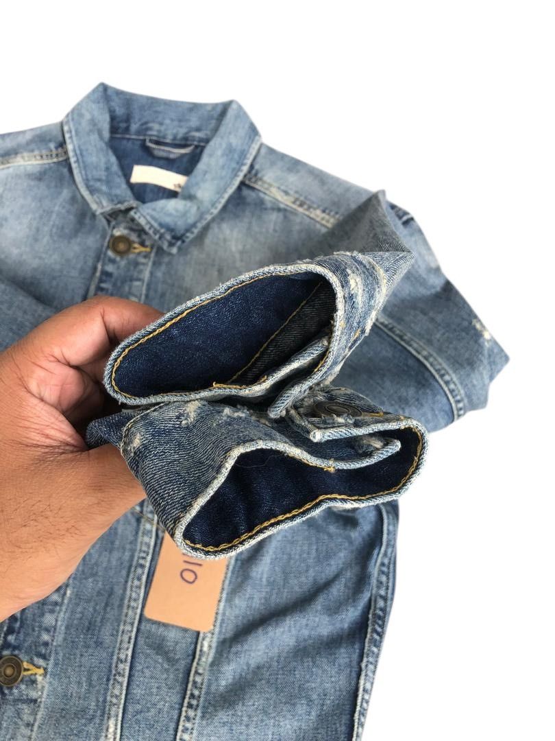 Allsaints Trucker Jacket Allsaints Type 3 Distressed Size US M / EU 48-50 / 2 - 10 Thumbnail