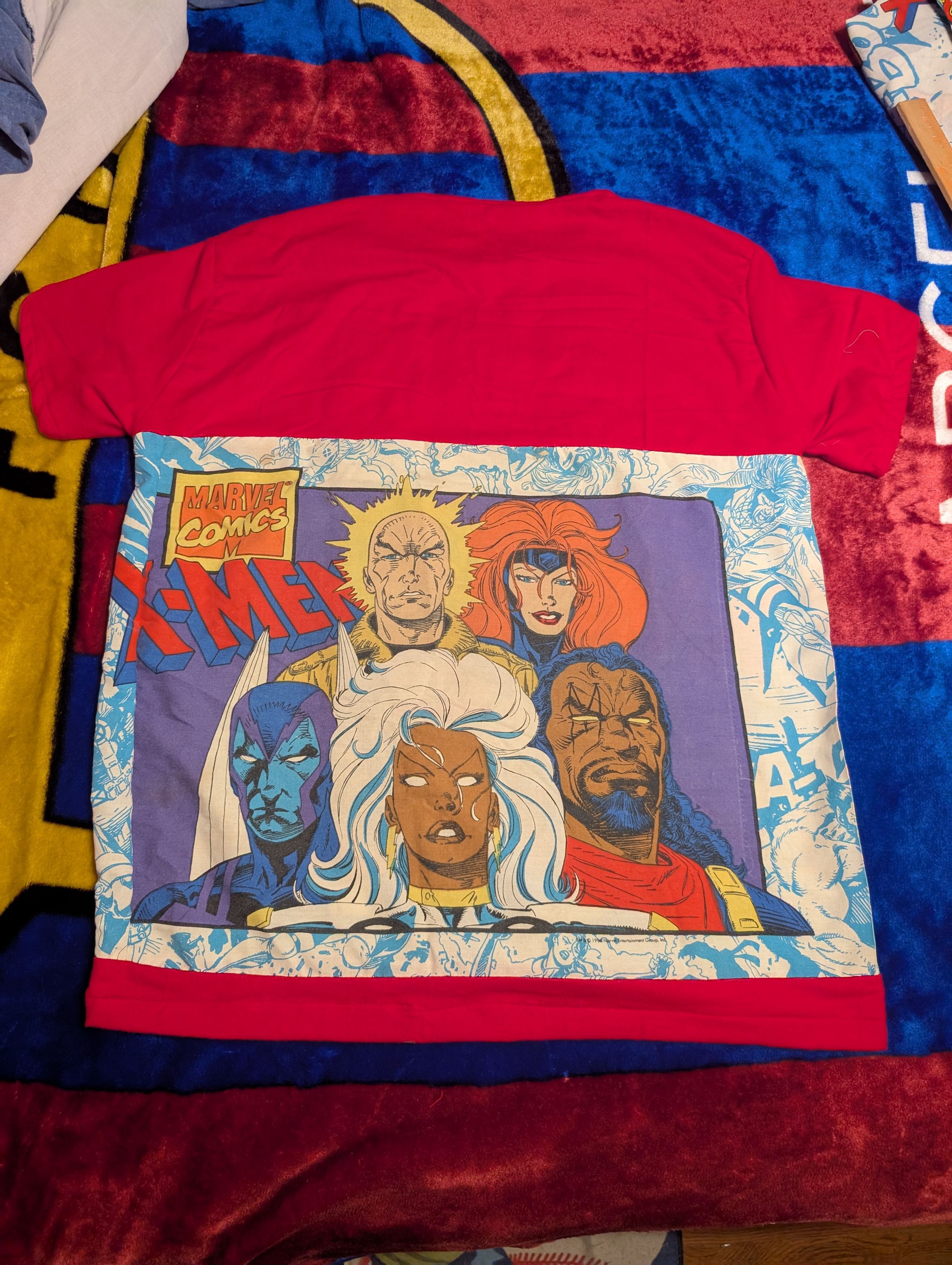 Other Custom Vintage Marvel 1994 X-men AOP Shirt Size US XL / EU 56 / 4 - 5 Thumbnail