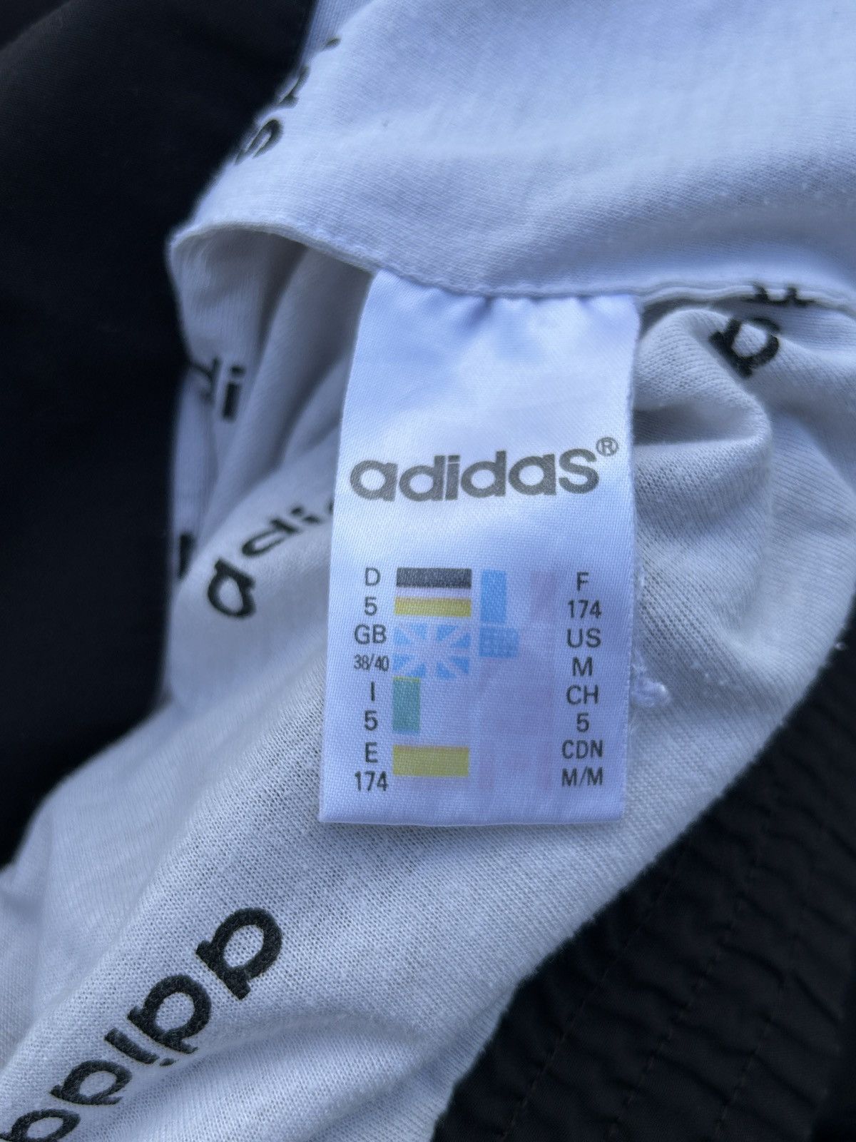 90s Vintage Adidas France FFF 1996 World Cup Light Jacket