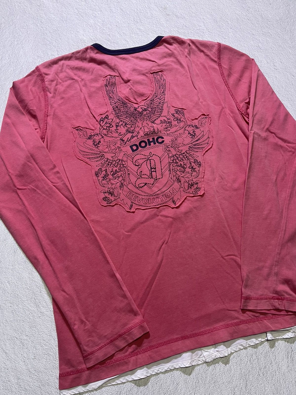 Japanese Brand Y2K DOHC long sleeve tshirt Size US M / EU 48-50 / 2 - 2 Thumbnail