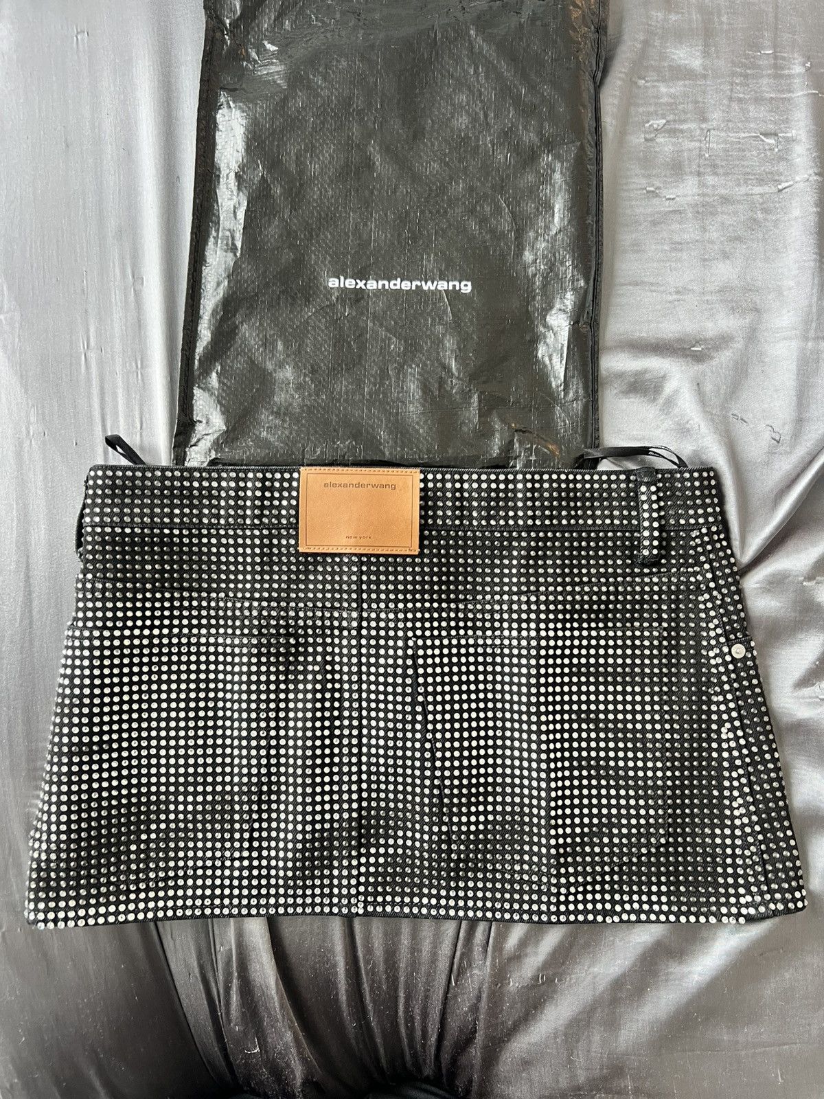 Alexander Wang Mini skirt crystal Alexander wang Size 27" / US 4 / IT 40 - 3 Thumbnail